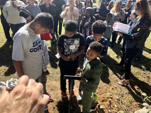 Kids with Unity of Arlington Time Capsule 2019